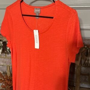Chico's Vibrant Orange Short dress NWT
